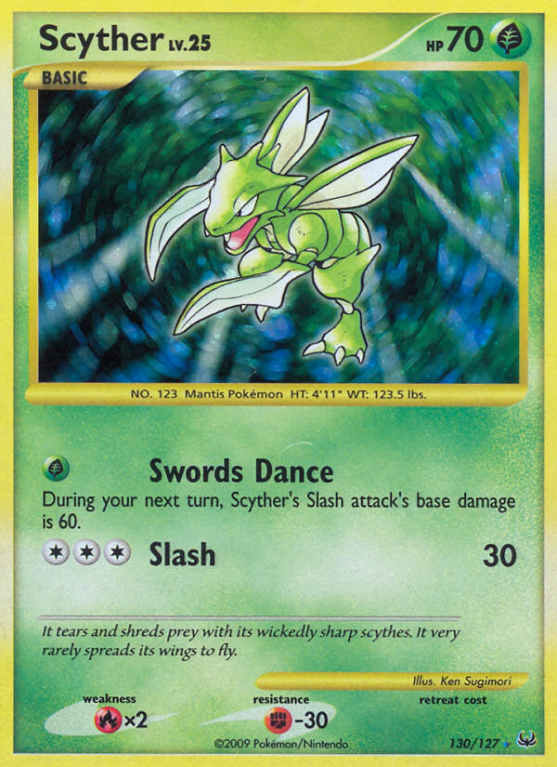 Scyther 130/127 Platinum Platinum