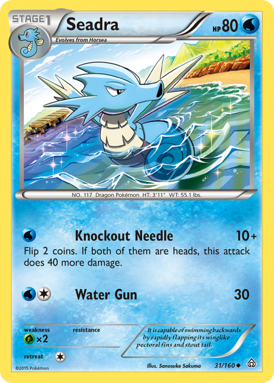Seadra 31/160 XY Primal Clash