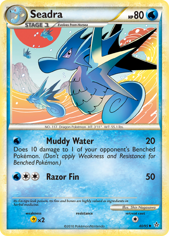 Seadra 40/95 HeartGold & SoulSilver HS—Unleashed