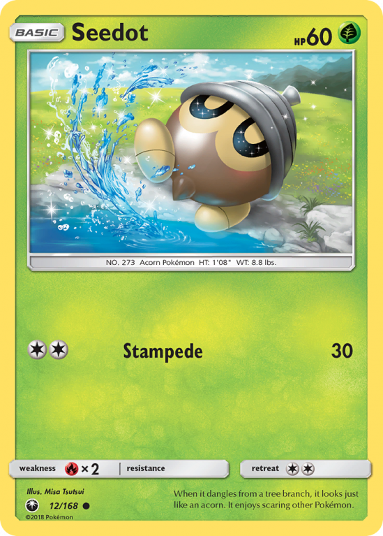 Seedot 12/168 Sun & Moon Celestial Storm