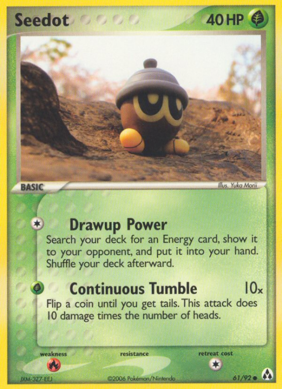 Seedot 61/92 EX Legend Maker