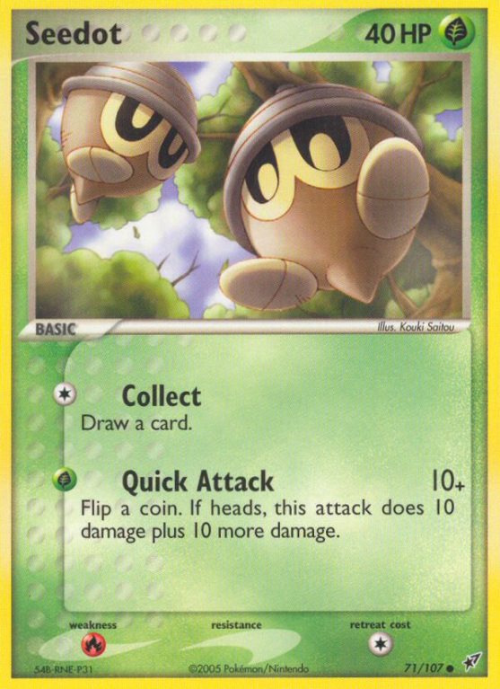 Seedot 71/107 EX Deoxys