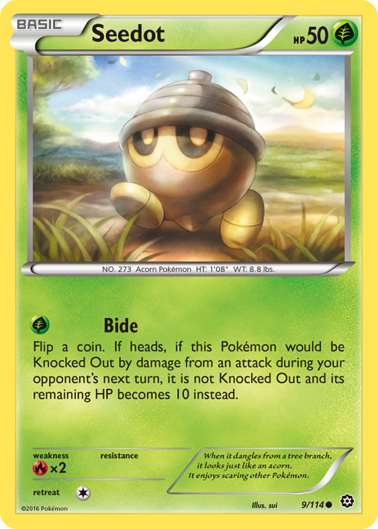 Seedot 9/114 XY Steam Siege