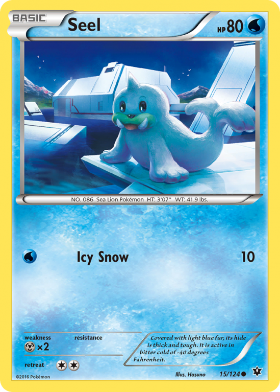 Seel 15/124 XY Fates Collide