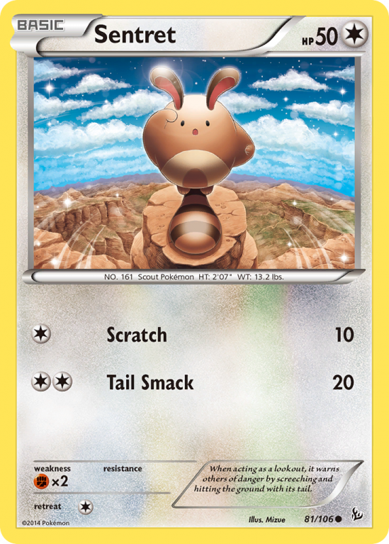 Sentret 81/106 XY Flashfire