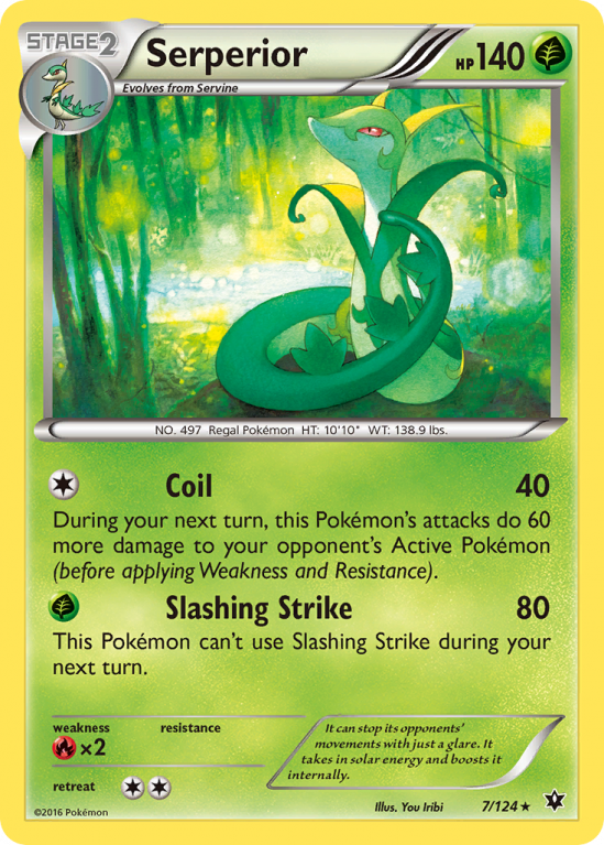 Serperior 7/124 XY Fates Collide