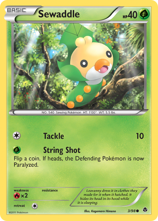 Sewaddle 3/98 Black & White Emerging Powers