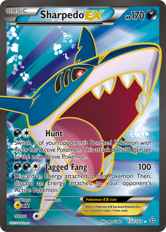 Sharpedo-EX 152/160 XY Primal Clash