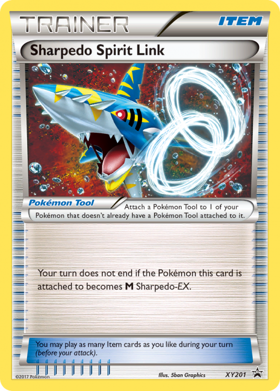 Sharpedo Spirit Link XY201/183 XY XY Black Star Promos
