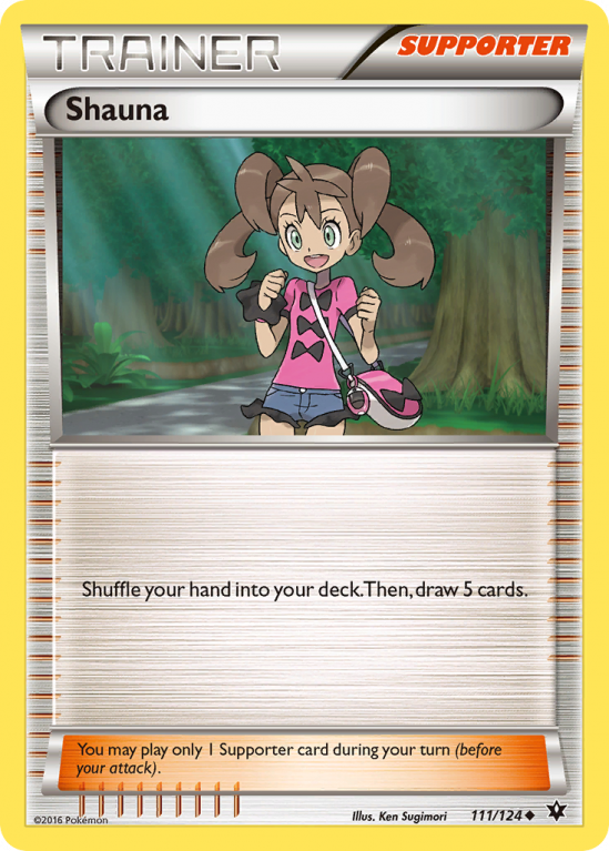 Shauna 111/124 XY Fates Collide