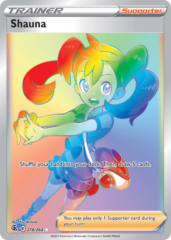 Shauna 278/264 Sword & Shield Fusion Strike