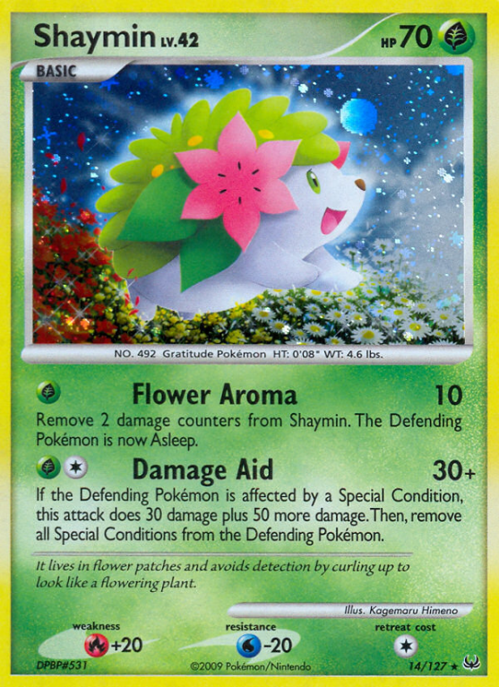 Shaymin 14/127 Platinum Platinum