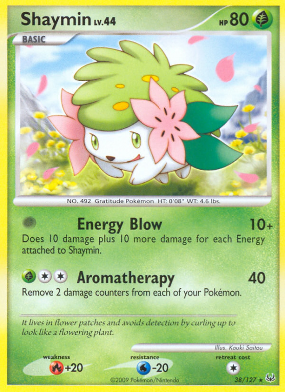 Shaymin 38/127 Platinum Platinum