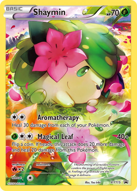 Shaymin XY115/183 XY XY Black Star Promos