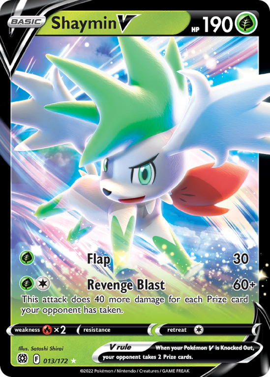Shaymin V 13/172 Sword & Shield Brilliant Stars