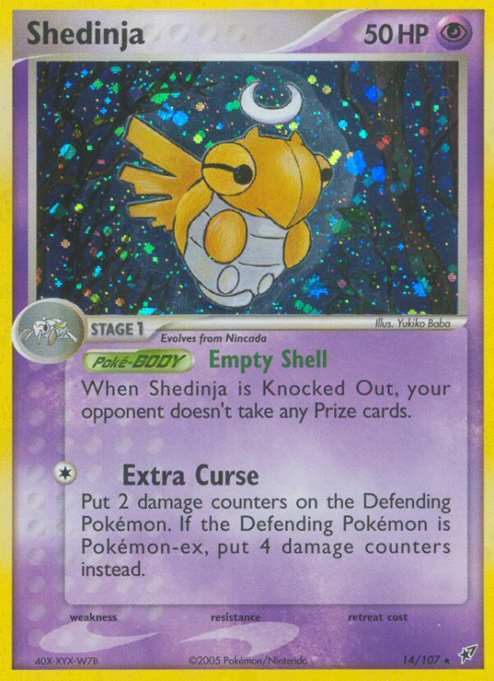 Shedinja 14/107 EX Deoxys