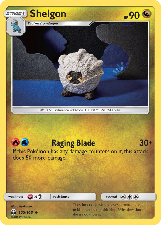 Shelgon 105/168 Sun & Moon Celestial Storm