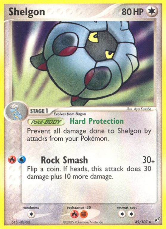 Shelgon 45/107 EX Deoxys