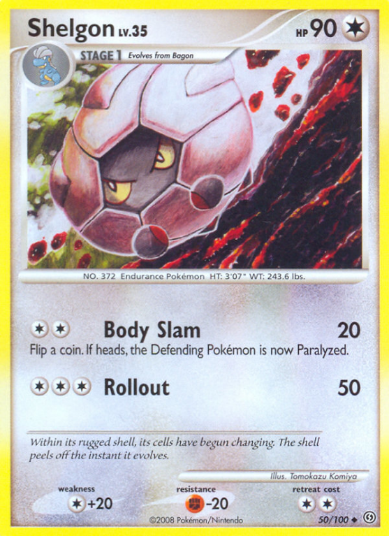 Shelgon 50/100 Diamond & Pearl Stormfront