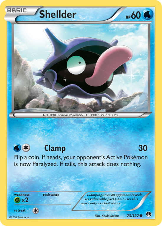 Shellder 23/122 XY BREAKpoint