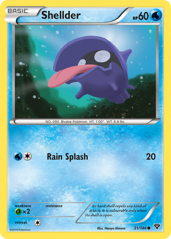 Shellder 31/146 XY XY