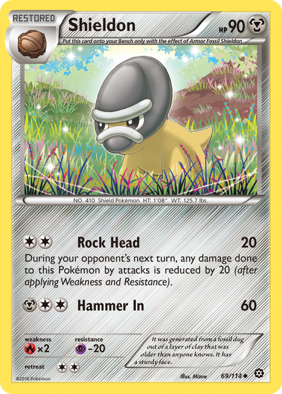 Shieldon 69/114 XY Steam Siege