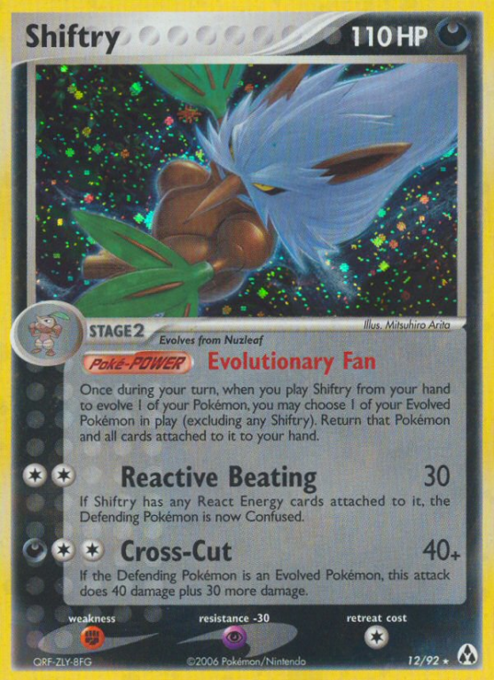 Shiftry 12/92 EX Legend Maker