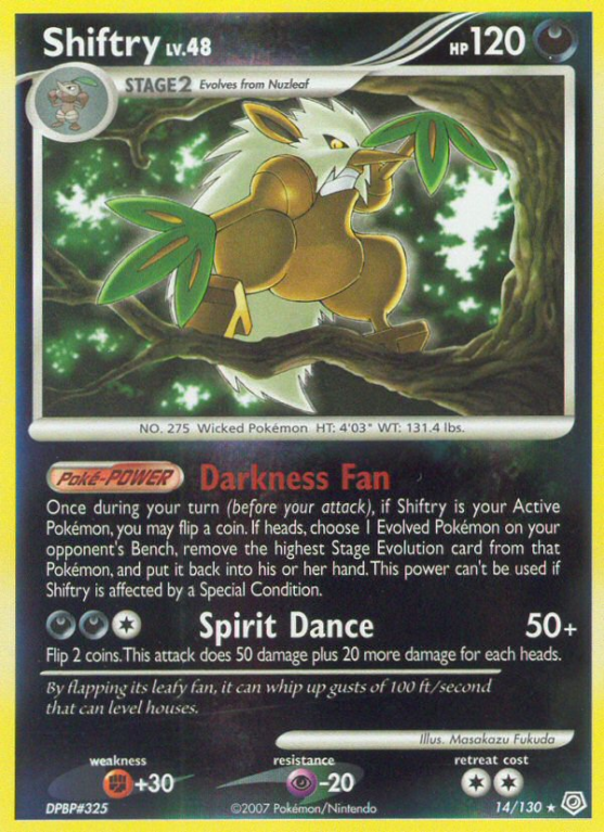 Shiftry 14/130 Diamond & Pearl Diamond & Pearl