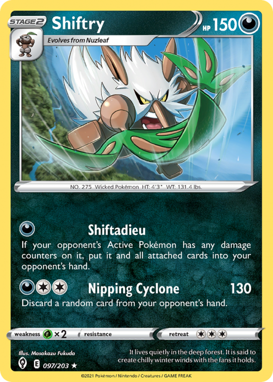 Shiftry 97/203 Sword & Shield Evolving Skies