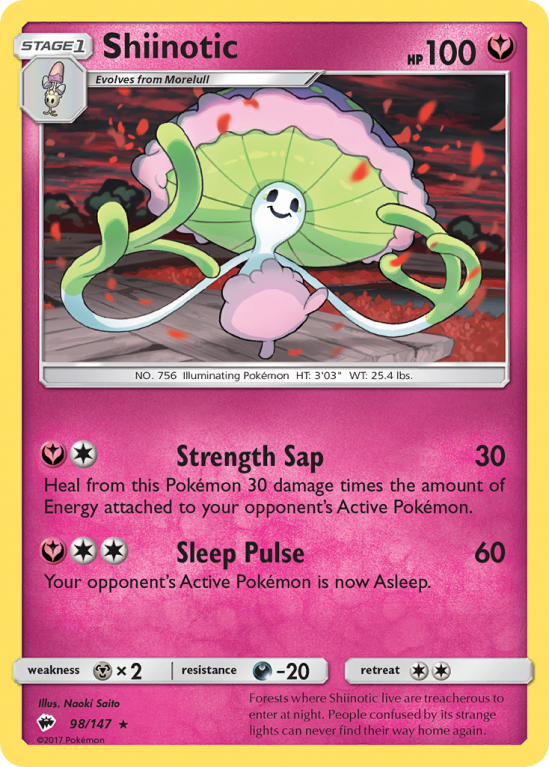 Shiinotic 98/147 Sun & Moon Burning Shadows