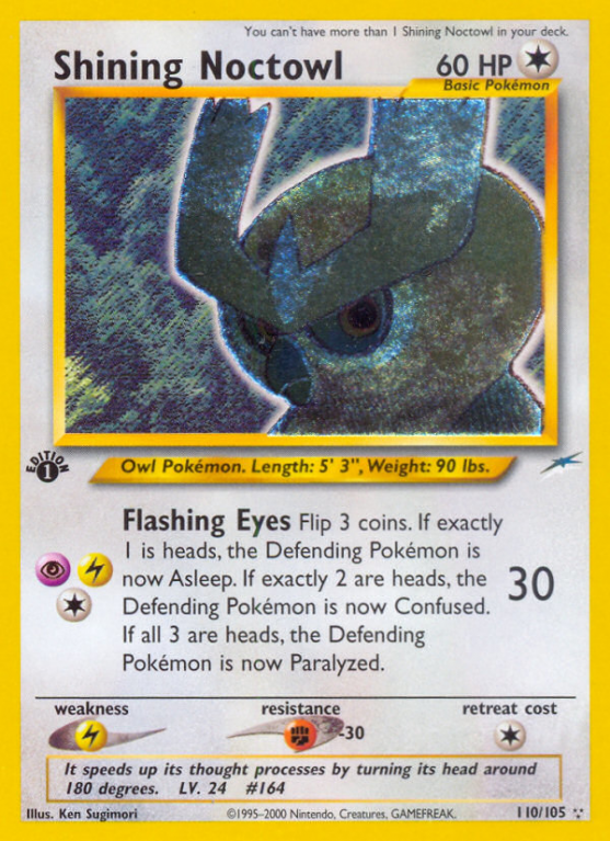Shining Noctowl 110/113 Neo Neo Destiny