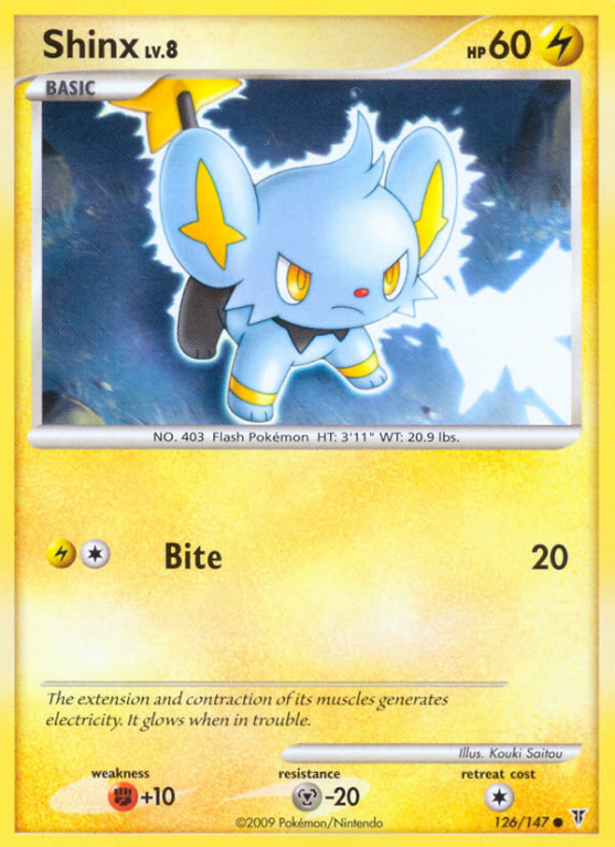 Shinx 126/147 Platinum Supreme Victors