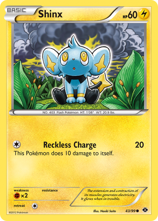 Shinx 43/99 Black & White Next Destinies