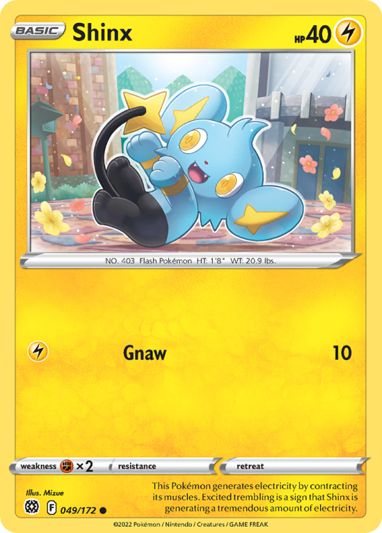 Shinx 49/172 Sword & Shield Brilliant Stars