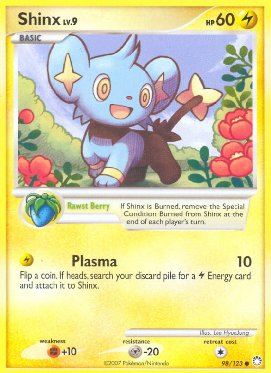 Shinx 98/123 Diamond & Pearl Mysterious Treasures