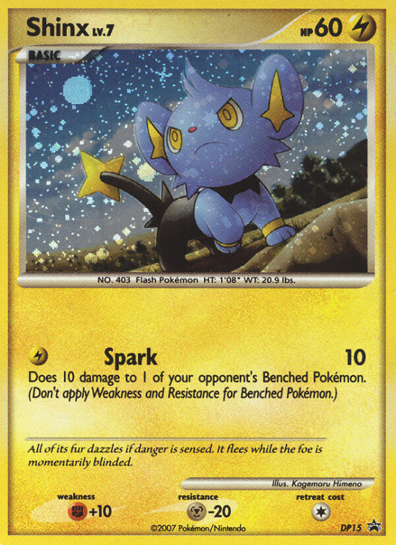 Shinx DP15/56 Diamond & Pearl DP Black Star Promos