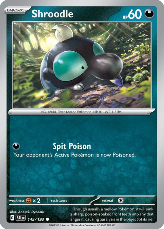 Shroodle 145/193 Scarlet & Violet Paldea Evolved