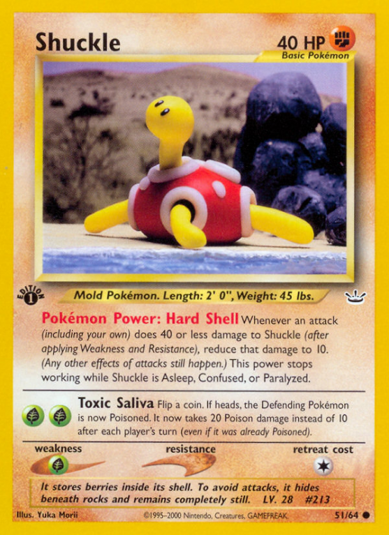 Shuckle 51/66 Neo Neo Revelation