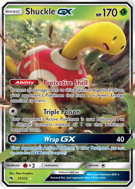 Shuckle-GX 17/214 Sun & Moon Lost Thunder
