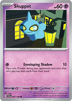 Shuppet 87/198 Scarlet & Violet Scarlet & Violet