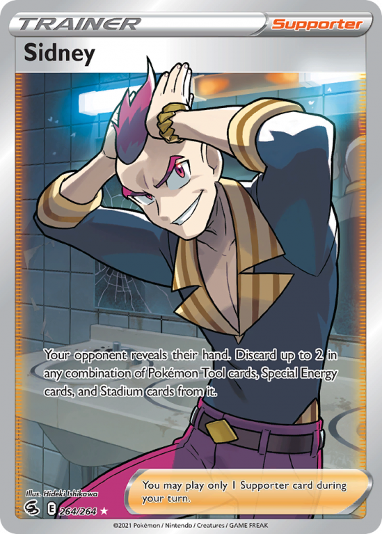 Sidney 264/264 Sword & Shield Fusion Strike