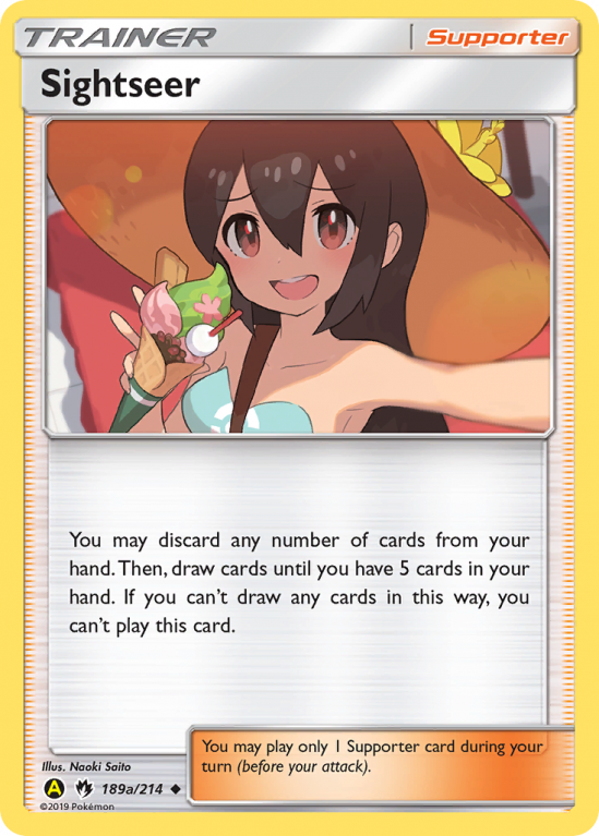 Sightseer 189a/214 Sun & Moon Lost Thunder