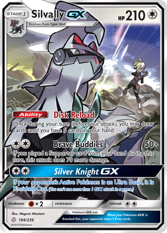 Silvally-GX 184/236 Sun & Moon Cosmic Eclipse