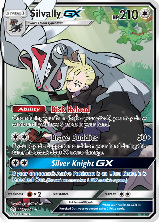 Silvally-GX 227/236 Sun & Moon Cosmic Eclipse