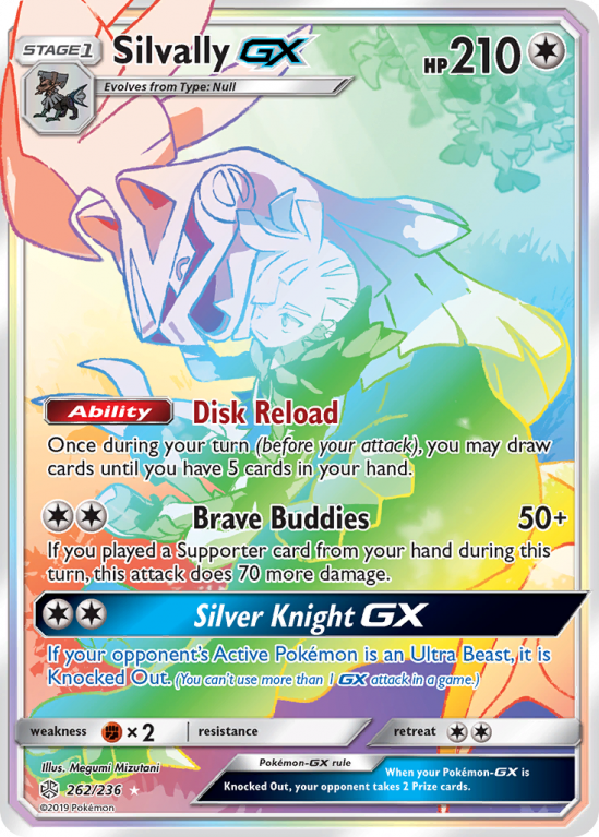 Silvally-GX 262/236 Sun & Moon Cosmic Eclipse