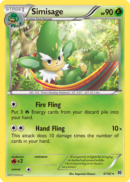 Simisage 6/162 XY BREAKthrough