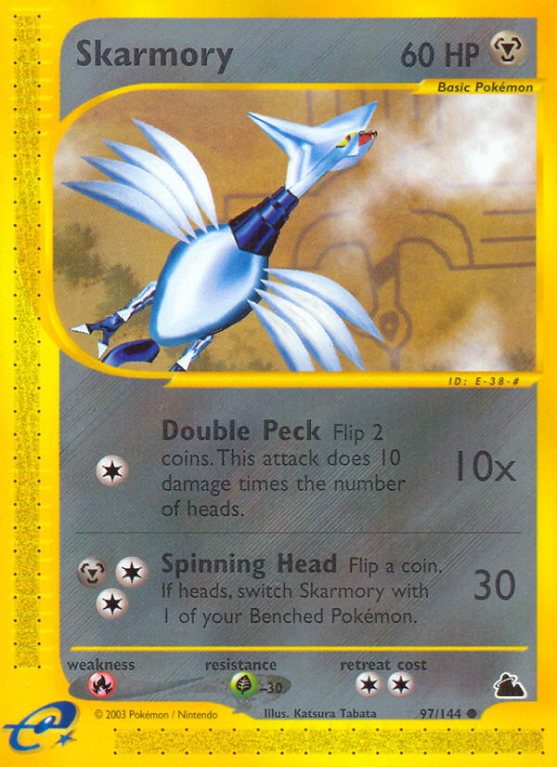 Skarmory 97/182 E-Card Skyridge