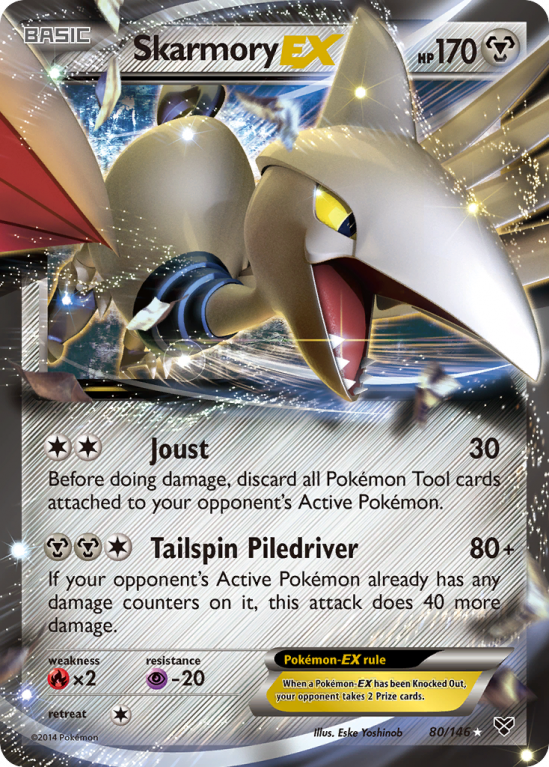 Skarmory-EX 80/146 XY XY