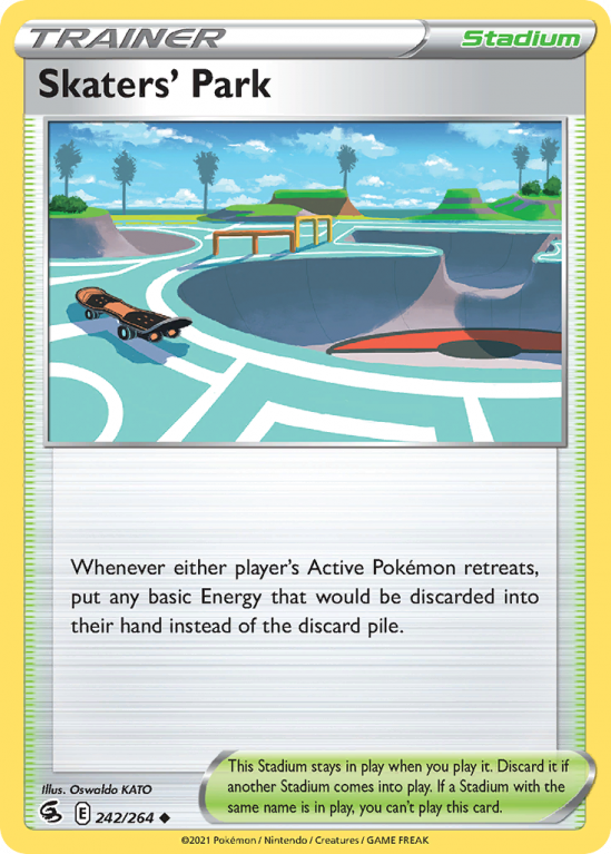 Skaters' Park 242/264 Sword & Shield Fusion Strike