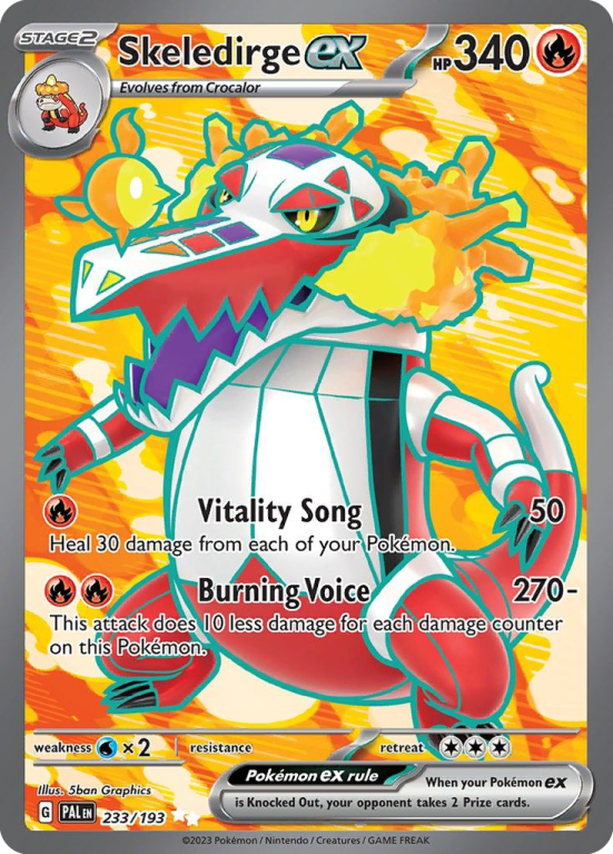 Skeledirge ex 233/193 Scarlet & Violet Paldea Evolved